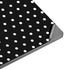 Black and White Polka Dots Universal Laptop 15in (12.2 x 8.8in) Skin